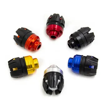 Universal Motorcycle Frame Slider Aluminum Alloy Front Fork Cup Falling Crush Protector, product view 14