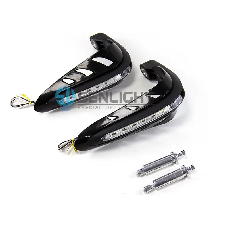 Universal Motorcycle Handguard With Lights Motorcycle Hand Guard With Led Light, product view 01