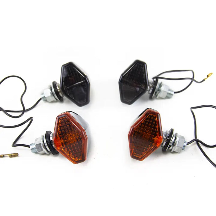 Universal Motorcycle Indicator Lights Turn Signal Steering Lamp Signal Light Lighting System Accessories, product view 01