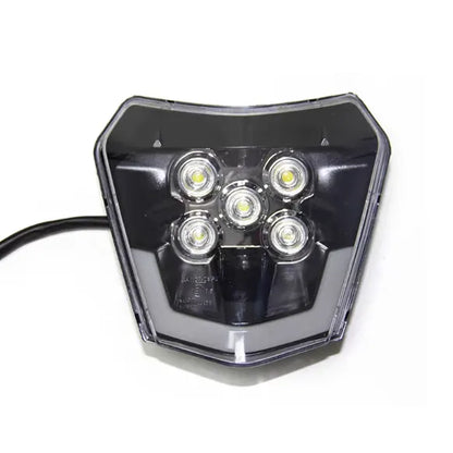 Universal Motorcycle LED Headlight for KTM EXC XC Motocross Daytime Running Light Low High Beam Night Light, product view 01