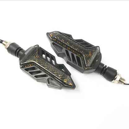 Universal Motorcycle LED Turn Signals Turn Signal Indicator Lights Blinkers Flashers Amber Color Accessories, product view 01