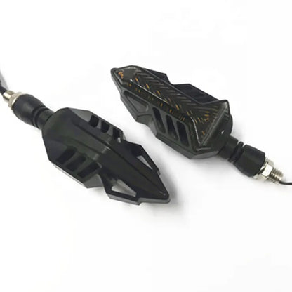 Universal Motorcycle LED Turn Signals Turn Signal Indicator Lights Blinkers Flashers Amber Color Accessories, product view 02