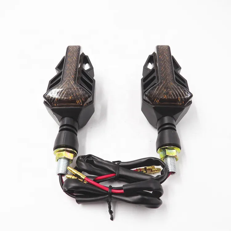 Universal Motorcycle LED Turn Signals Turn Signal Indicator Lights Blinkers Flashers Amber Color Accessories, product view 06