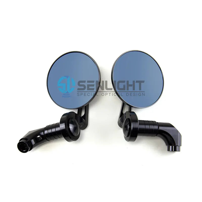 Universal Motorcycle Mirror Handlebar Round Handle Bar End Mirrors, product view 03