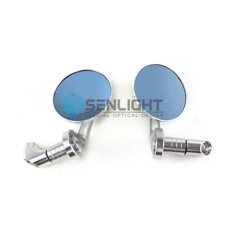 Universal Motorcycle Mirror Handlebar Round Handle Bar End Mirrors, product view 06