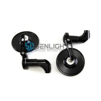 Universal Motorcycle Mirror Handlebar Round Handle Bar End Mirrors, product view 07