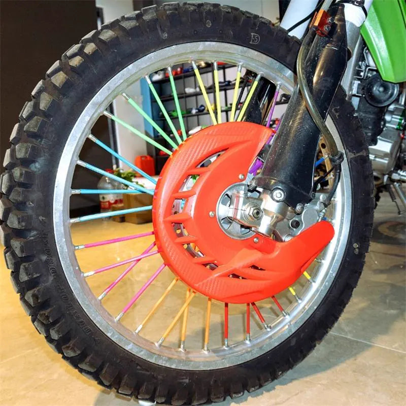 Universal Motorcycle Modification Accessories Disc Brake Protective Cover Off-road Front Brake Disc Guard Cover for, product view 06