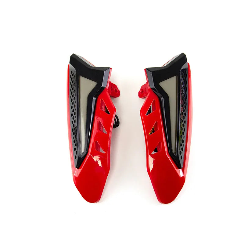 Universal Motorcycle Modification Hand Guard Off-road Vehicle Bow 12V Flowing Water Turn signal Light Seven-color, product view 10