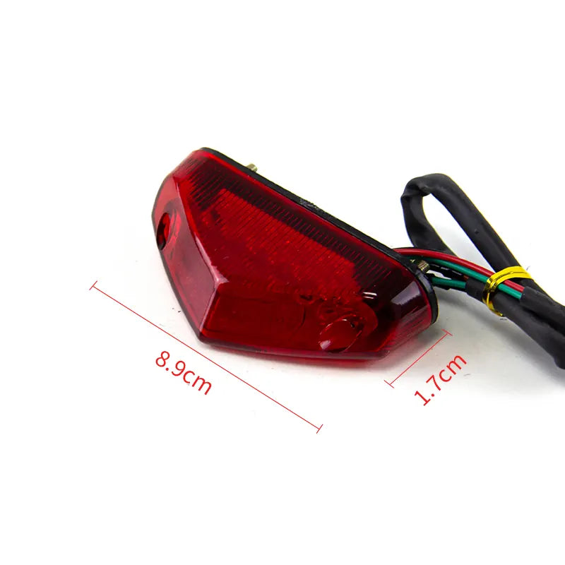 Universal Motorcycle Modified Led Taillight Rear Fender Brake Tail Lights Signal Light Accessories, product view 07