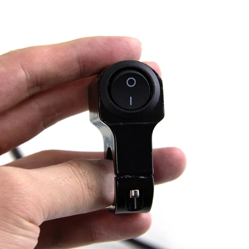 Universal Motorcycle Parts Handlebar Push Button Switch On-off Assembly Accessories, product view 06