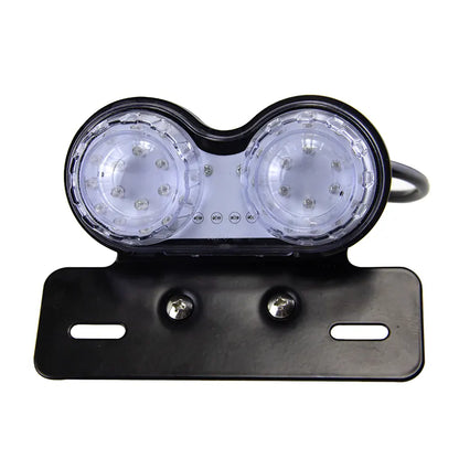 Universal Motorcycle Retro LED Tail Light for Harley Turn Signal Brake Taillight License Plate Lamp Lighting, product view 08