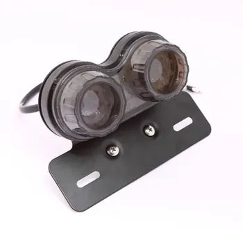 Universal Motorcycle Retro LED Tail Light for Harley Turn Signal Brake Taillight License Plate Lamp Lighting, product view 10