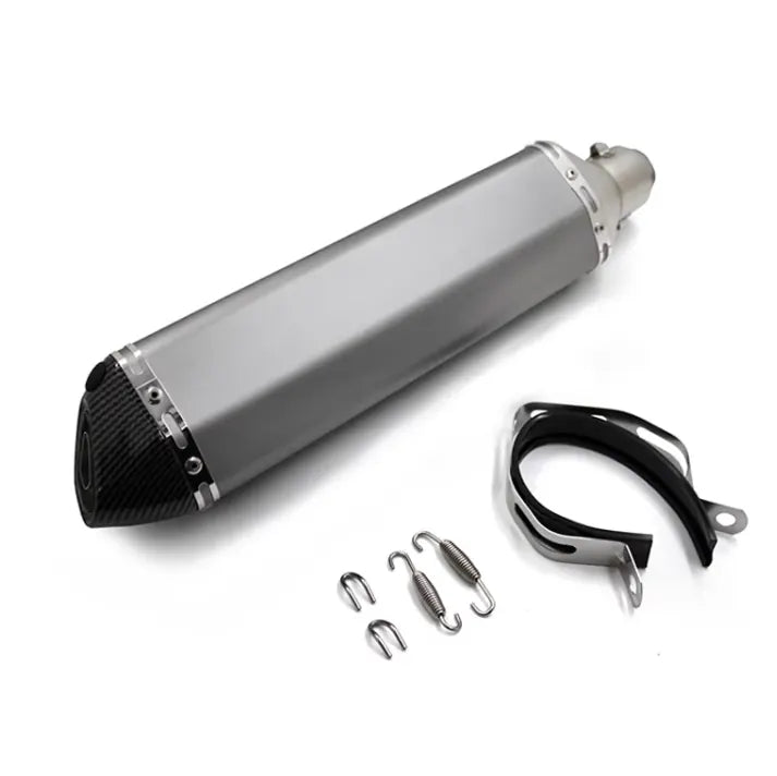 Universal Stainless Steel Motorcycle Exhaust Pipe, product view 05