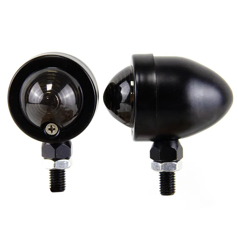 Universal Turn Signal Light for Harley Davidson Choppers Cruisers Turning Indicator Blinkers Amber Lights, product view 02