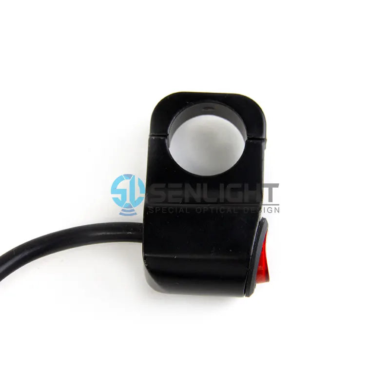 Waterproof Universal 12V Motorcycle Modification Accessory Aluminum Alloy Switch Handlebar Ignition Switchh, product view 02