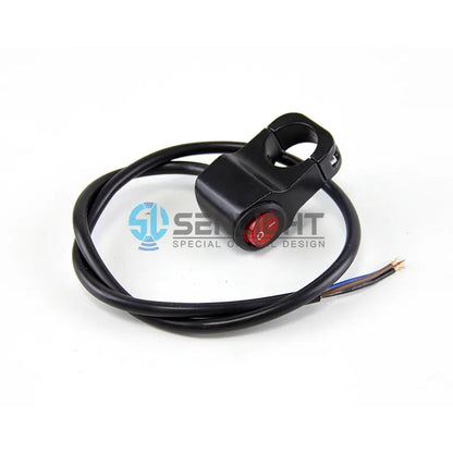 Waterproof Universal 12V Motorcycle Modification Accessory Aluminum Alloy Switch Handlebar Ignition Switchh, product view 04