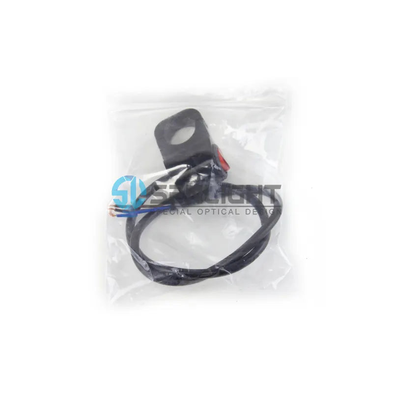 Waterproof Universal 12V Motorcycle Modification Accessory Aluminum Alloy Switch Handlebar Ignition Switchh, product view 05