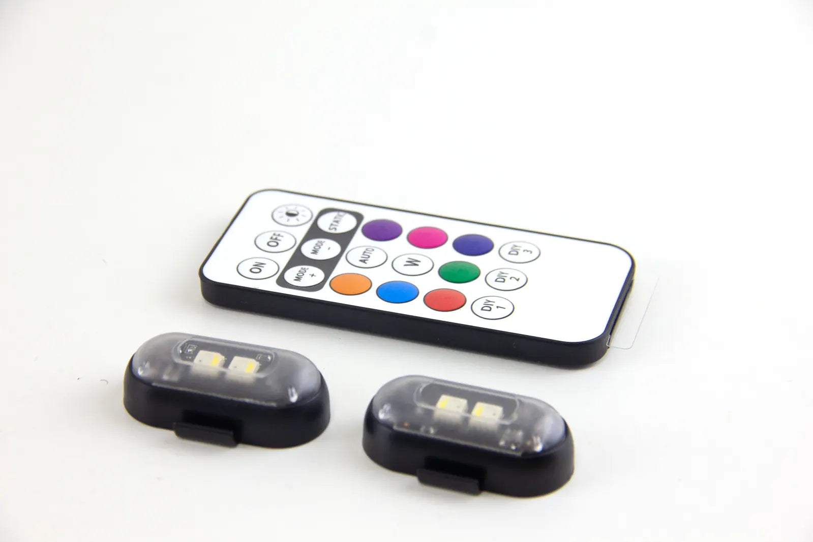 Wireless Led Strobe Light USB Rechargeable Warning Lamp for Car Motorcycle Drone Aircraft Remote Control Flashing, product view 03