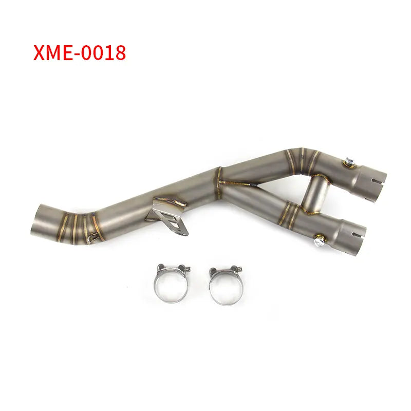 YZF R1 2015-2024 for Yamaha MT-10 Exhaust Link Pipe Muffler Tips Slip on System, product view 01