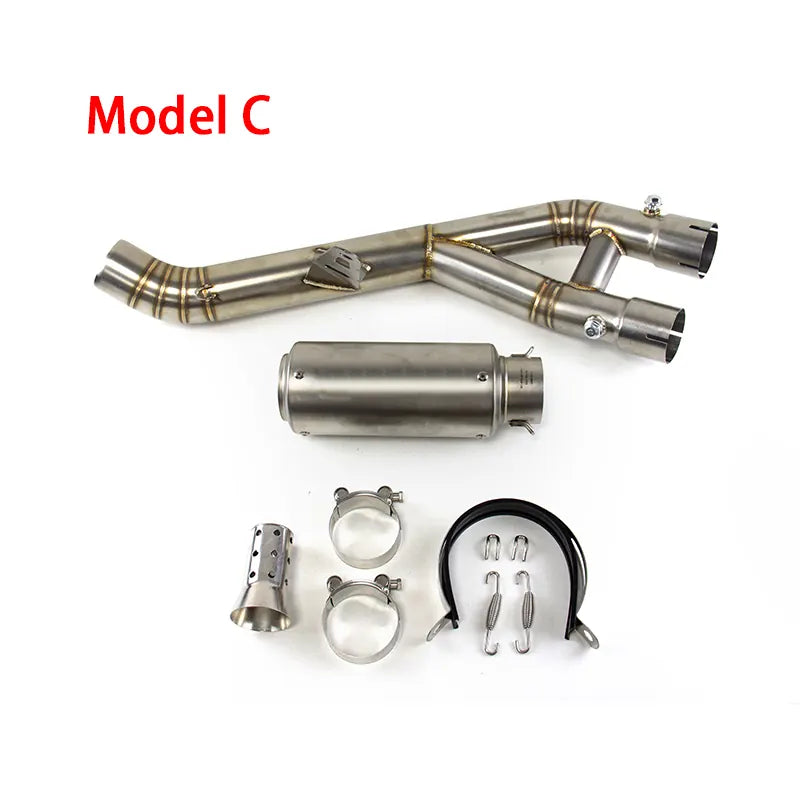 YZF R1 2015-2024 for Yamaha MT-10 Exhaust Link Pipe Muffler Tips Slip on System, product view 05