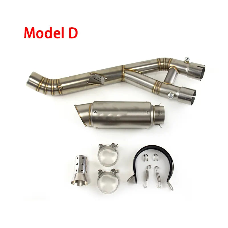 YZF R1 2015-2024 for Yamaha MT-10 Exhaust Link Pipe Muffler Tips Slip on System, product view 06