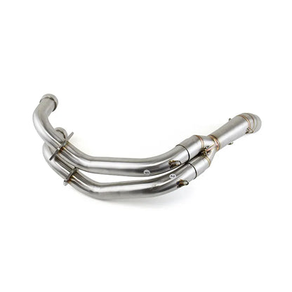 YZF R7 2021-2025 for Yamaha MT-07 Whole System Exhaust Header Pipe Muffler Tips, product view 06
