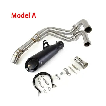 YZF R7 2021-2025 for Yamaha MT-07 Whole System Exhaust Header Pipe Muffler Tips, product view 07