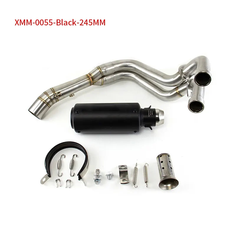 YZF R7 2021-2025 for Yamaha MT-07 Whole System Exhaust Header Pipe Muffler Tips, product view 01