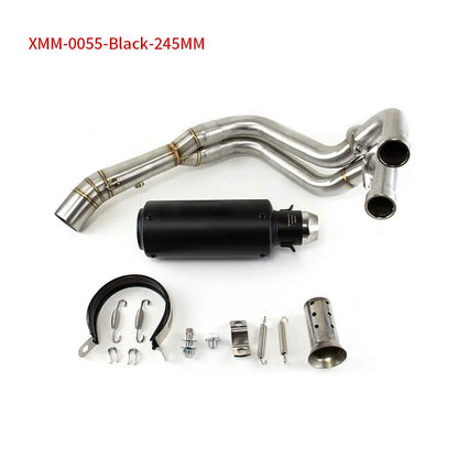 YZF R7 2021-2025 for Yamaha MT-07 Whole System Exhaust Header Pipe Muffler Tips, product view 01