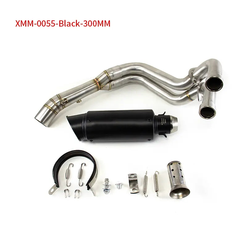 YZF R7 2021-2025 for Yamaha MT-07 Whole System Exhaust Header Pipe Muffler Tips, product view 02