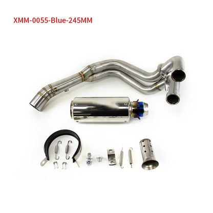 YZF R7 2021-2025 for Yamaha MT-07 Whole System Exhaust Header Pipe Muffler Tips, product view 05