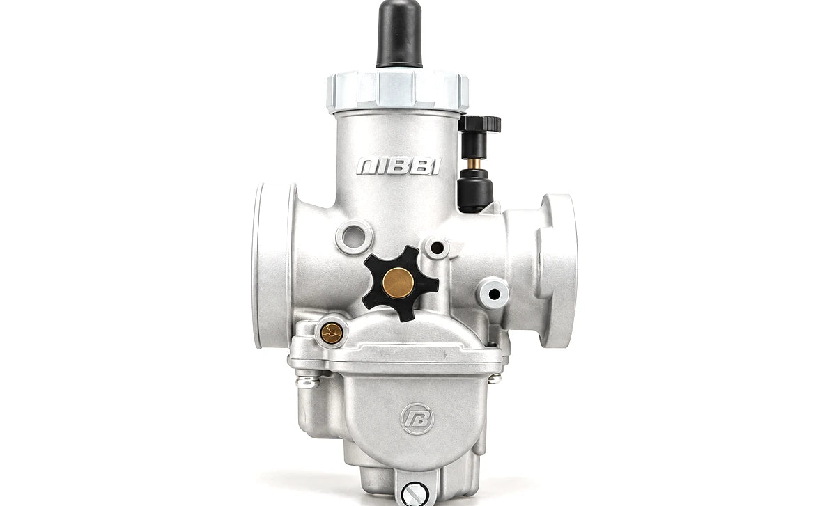 Real catalog fuel-system parts product photographed on a bright studio background