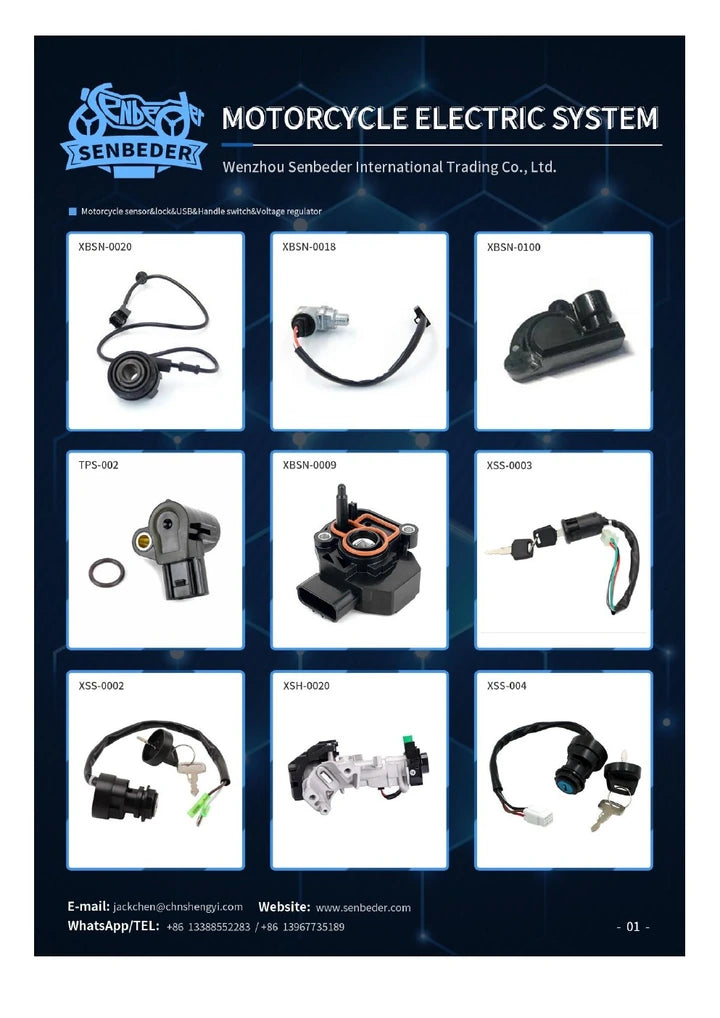 Motorcycle Electric Systems catalog cover