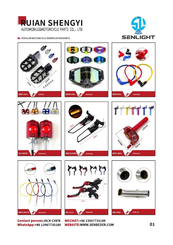 Guatemala Motorcycle Parts catalog cover