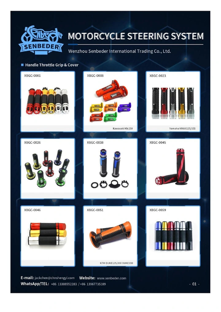 Motorcycle Handlebar Grips & Covers catalog cover