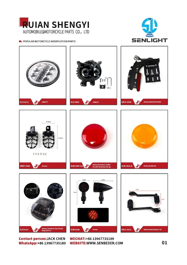 Harley Motorcycle Parts catalog cover