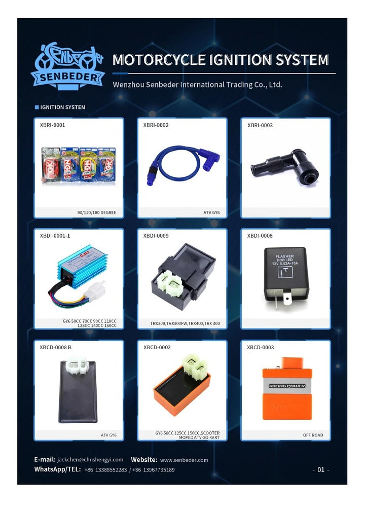 Motorcycle Ignition Systems catalog cover