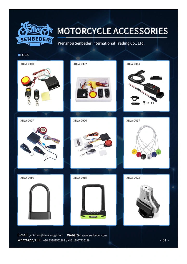 Motorcycle Accessories catalog cover
