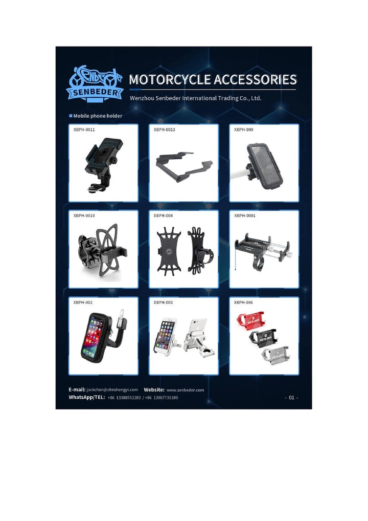 Motorcycle Phone Holders catalog cover