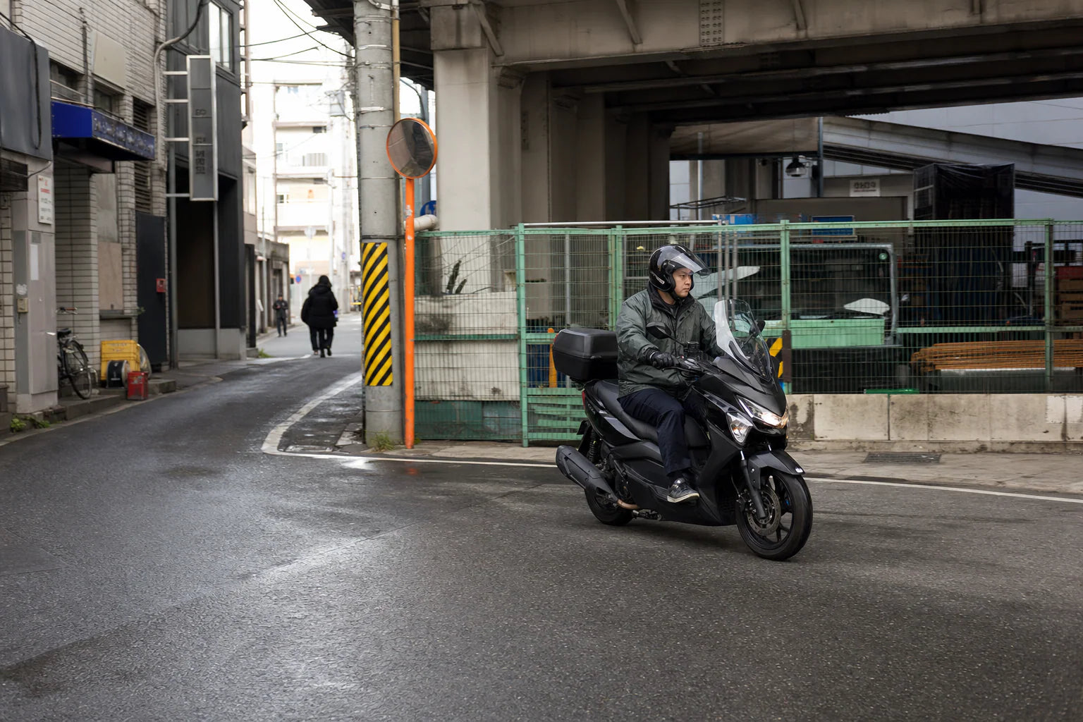 Japan and Korea motorcycle parts for a local rider in Tokyo