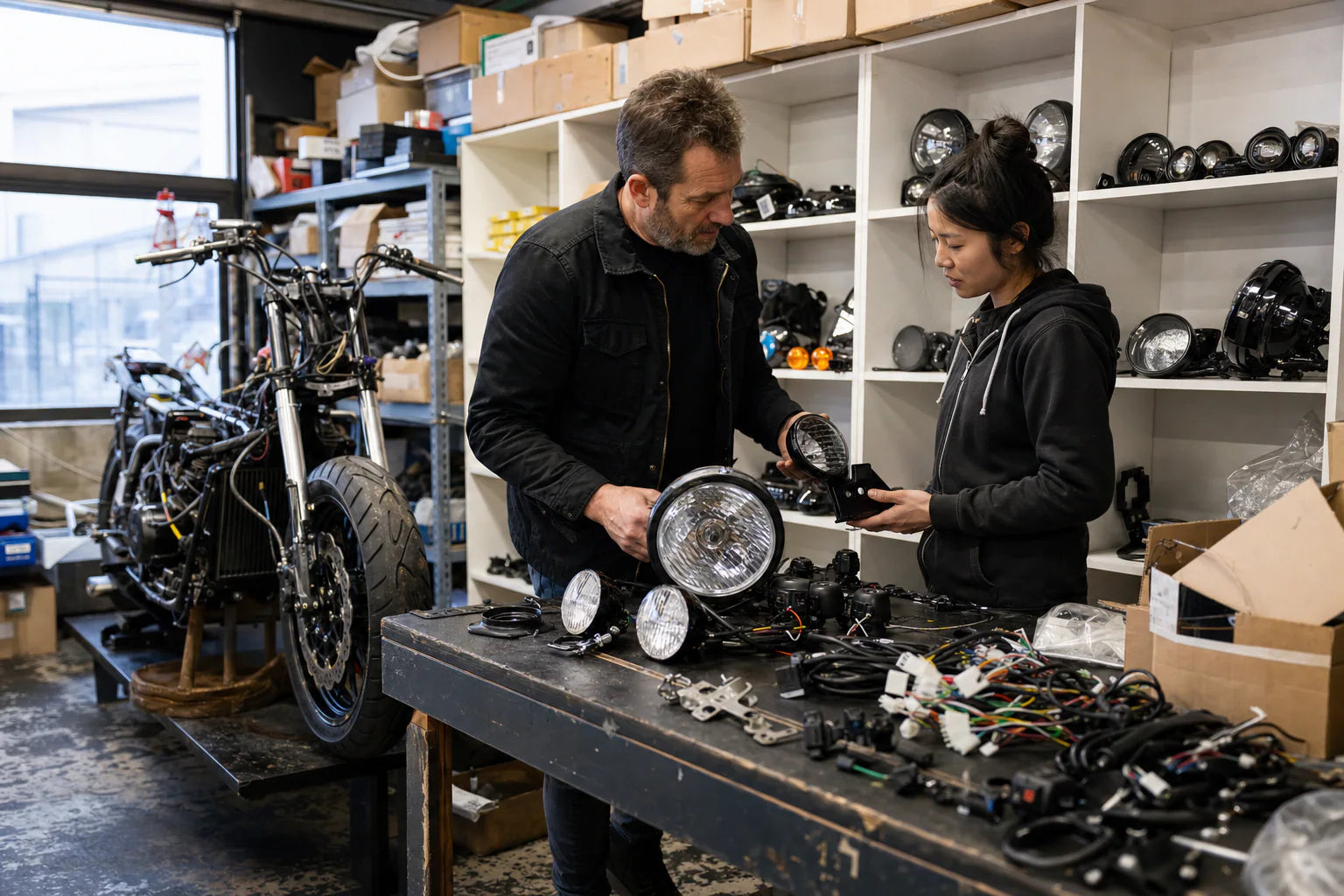 North America powersports distributor reviewing UTV accessories