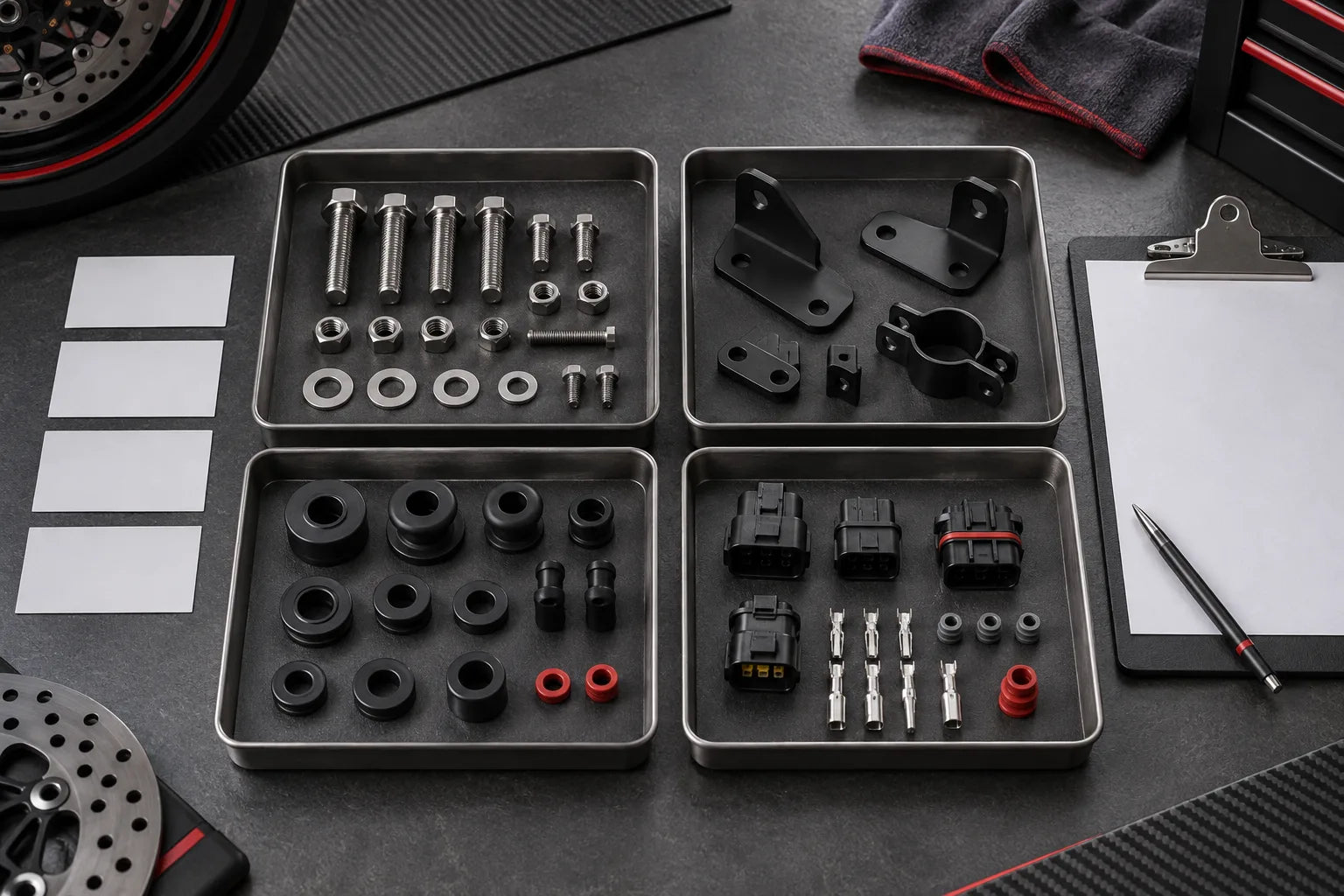 Product references and order planning; illustrative concept