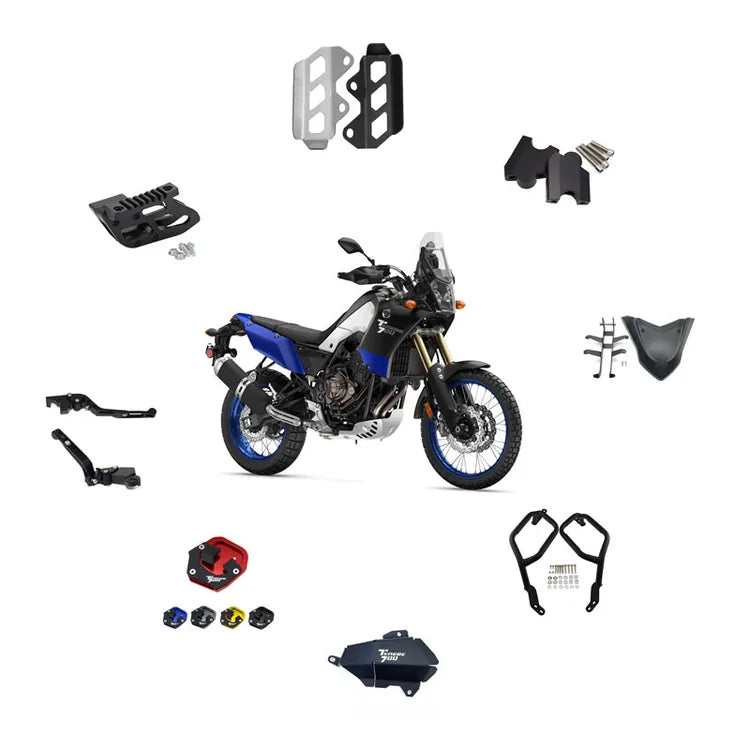 Yamaha Tenere 700 motorcycle and parts