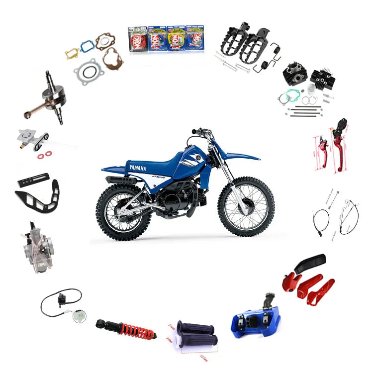 Yamaha PW80 motorcycle and parts