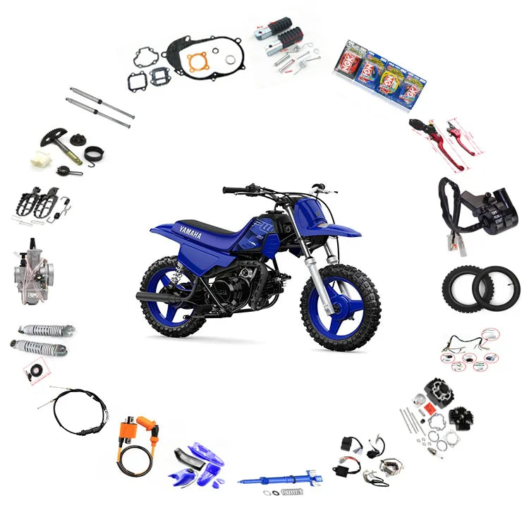 Yamaha PW50 motorcycle and parts