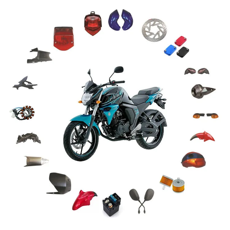 Yamaha FZ16 motorcycle and parts